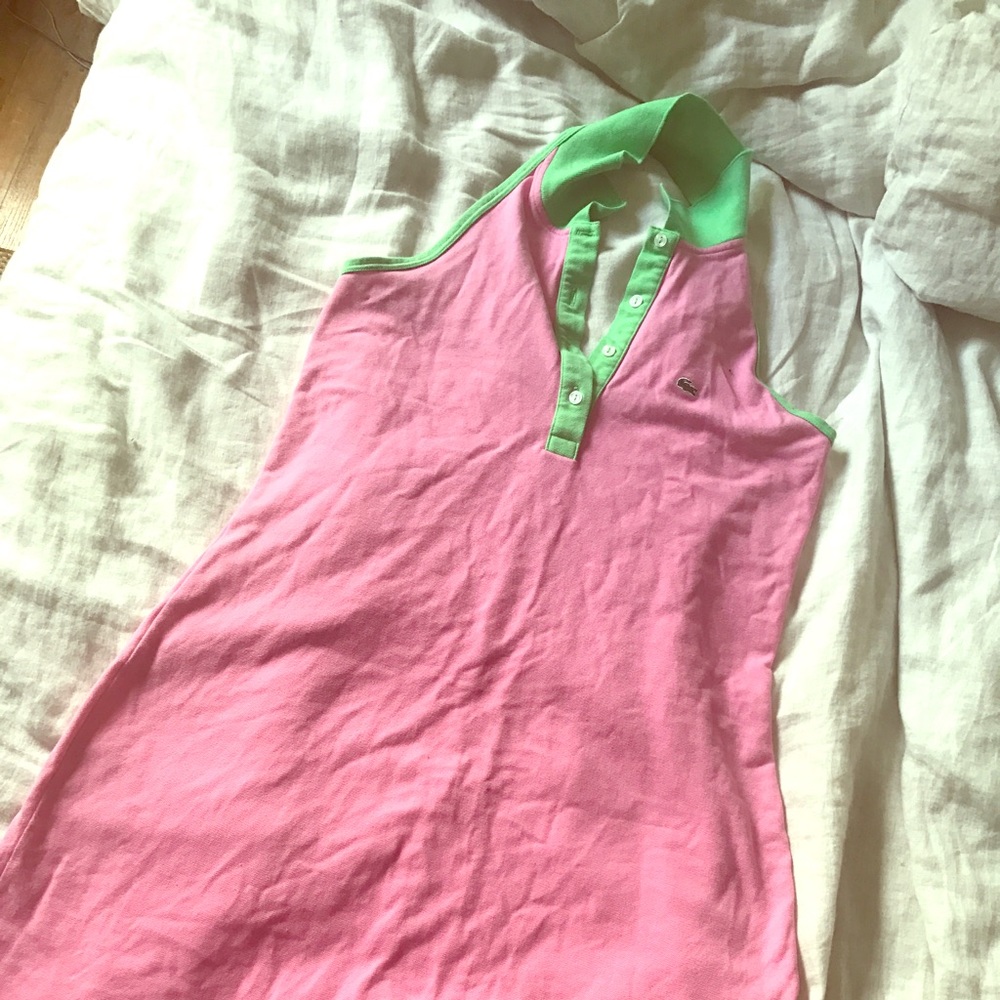 Lactose halter dress